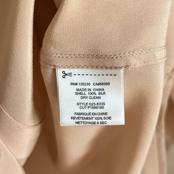 Equipment Femme Silk Pink Button Down Shirt - Picture 8 of 9